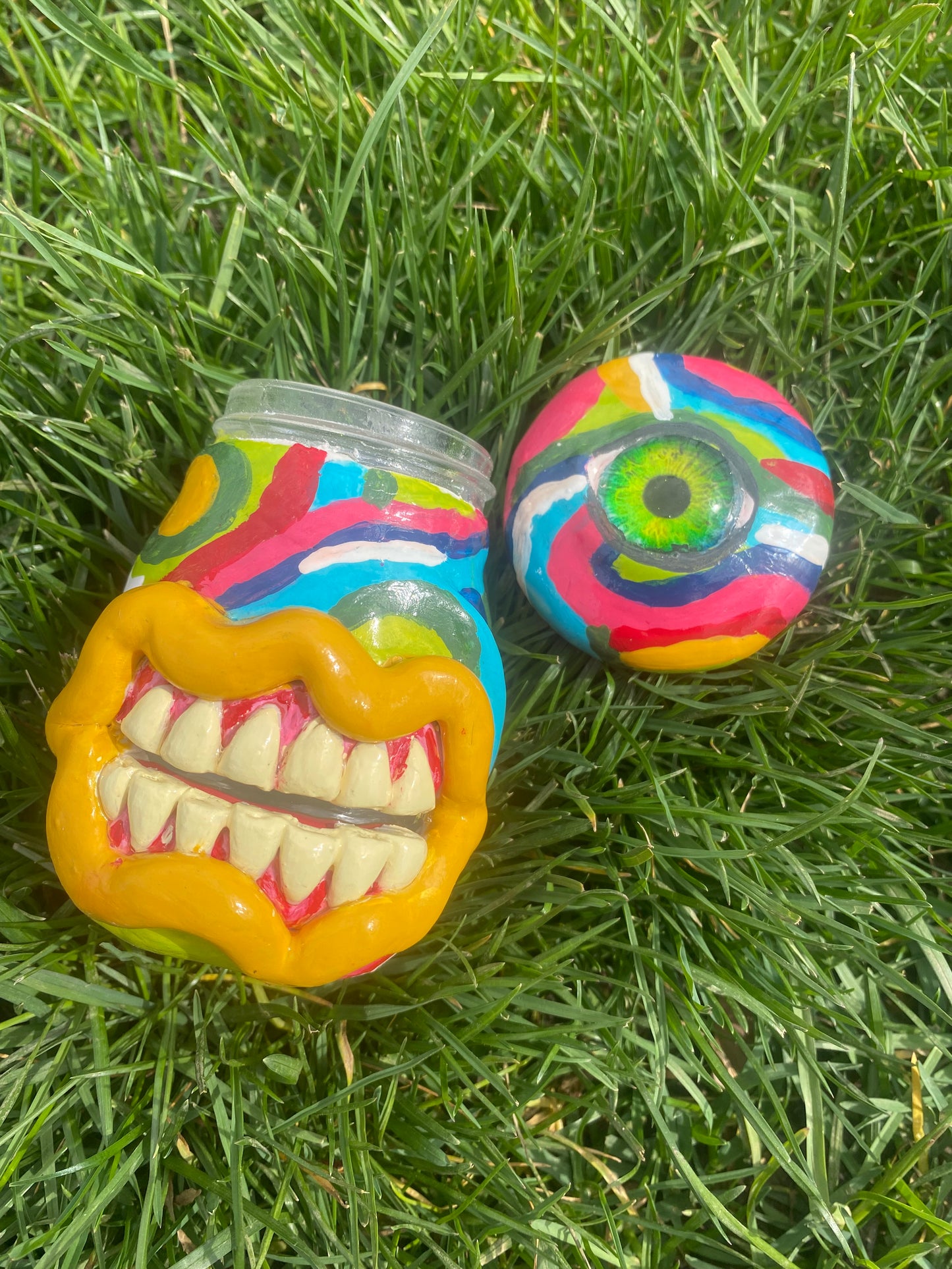 TRIPPY STASH JAR